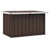 vidaXL Garden Storage Box Brown 109x67x65 cm