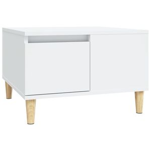 vidaXL Coffee Table White 55x55x36.5 cm Engineered Wood