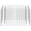 vidaXL Gabion Raised Bed Galvanised Steel 90x50x50 cm