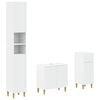 vidaXL 3 Piece Bathroom Cabinet Set ARNHEM White Engineered Wood
