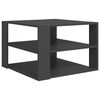 vidaXL Coffee Table Grey 60x60x40 cm Engineered Wood