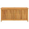 vidaXL Garden Storage Box 120x50x58 cm Solid Teak Wood
