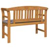 vidaXL Bench Natual Oil Finsing 114 x 46 x 82.5 cm Solid Acacia Wood