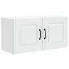 vidaXL Dishwasher Panel Kalmar White 80 x 31 x 40 cm Engineered Wood