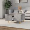 vidaXL Coffee Table Concrete Grey 55x55x36.5 cm Engineered Wood