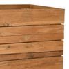 vidaXL Raised Bed 150x40x72 cm Recycled Teak Wood and Steel
