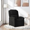 vidaXL Recliner Chair Black Velvet