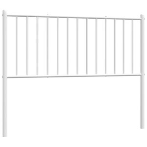 vidaXL Metal Replace Headboard White 107 cm