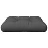 vidaXL Pallet Cushion Anthracite 60x61.5x10 cm Fabric