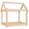 vidaXL Dog Bed 71x55x70 cm Solid Wood Pine
