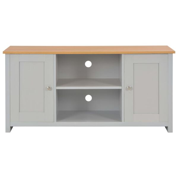 vidaXL TV Cabinet Grey 120x39x58 cm