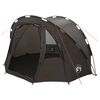 vidaXL Fishing Tent 2-Person Brown Waterproof