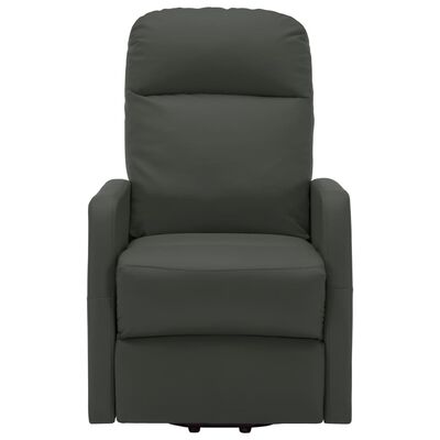 vidaXL Stand up Chair Anthracite Faux Leather