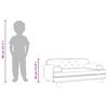 vidaXL Kids Sofa Light Grey 70x45x30 cm Velvet