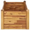 vidaXL Garden Raised Bed 110x60x44 cm Solid Acacia Wood