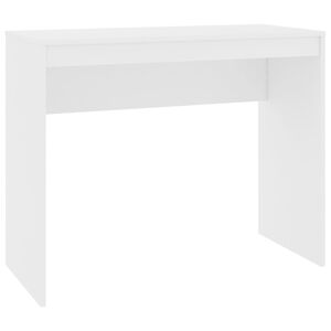 vidaXL Desk | White | Engineered Wood | 90 x 40 x 72 cm | Sleek | Desk