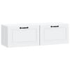 vidaXL Wall-Mounted TV Cabinet White 98 x 31 x 30 cm Engineered Wood