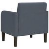 vidaXL Sofa Chair with Armrests Dark Grey 54 cm Velvet