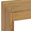 vidaXL Console Table 100x35x75 cm Solid Teak Wood