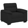 vidaXL Sofa Chair Black 60 cm Fabric