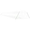 vidaXL Greenhouse with Steel Frame White 72 m² 24x3x2 m