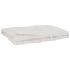 vidaXL Weighted Blanket White 140 x 200 cm 10 kg 100% Cotton 205T