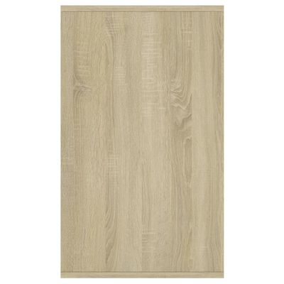 vidaXL Sideboard Sonoma Oak 135x41x75 cm Engineered Wood