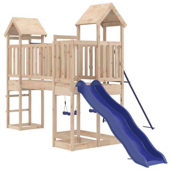 vidaXL Outdoor Playset Solid Wood Pine