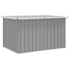 vidaXL Garden Storage Box Grey 149x99x93 cm