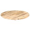 vidaXL Table Top Solid Mango Wood Round 15-16 mm 60 cm