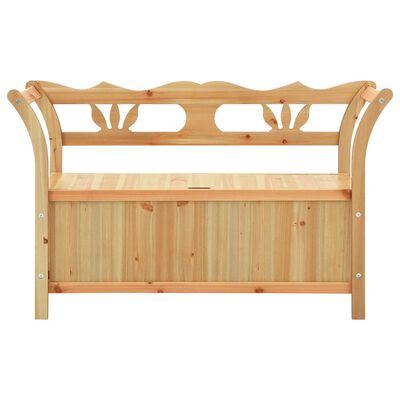 vidaXL Bench 107x45x75.5 cm Solid Wood Fir