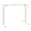 vidaXL Stand Up Desk Frame | White | Carbon steel | Adjustable