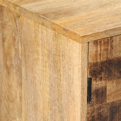 vidaXL Sideboard 120x30x70 cm Solid Mango Wood