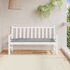 vidaXL Garden Bench Cushion Grey 150x50x7 cm Oxford Fabric