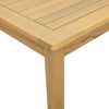 vidaXL Garden Coffee Table 110x110x45 cm Solid Acacia Wood