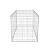 vidaXL Gabion Basket Galvanised Steel 100x50x50 cm