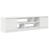 vidaXL TV Cabinet White 188.5x41x50 cm Engineered Wood
