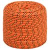 vidaXL Boat Rope Orange 10 mm 100 m Polypropylene