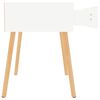 vidaXL Bedside Cabinet White 40x40x56 cm Engineered Wood