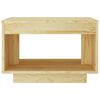 vidaXL Coffee Table 50x50x33.5 cm Solid Pinewood