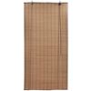 vidaXL Roller Blind Bamboo 80x220 cm Brown