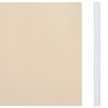 vidaXL Garden Privacy Screen PVC 35x0.19 m Cream