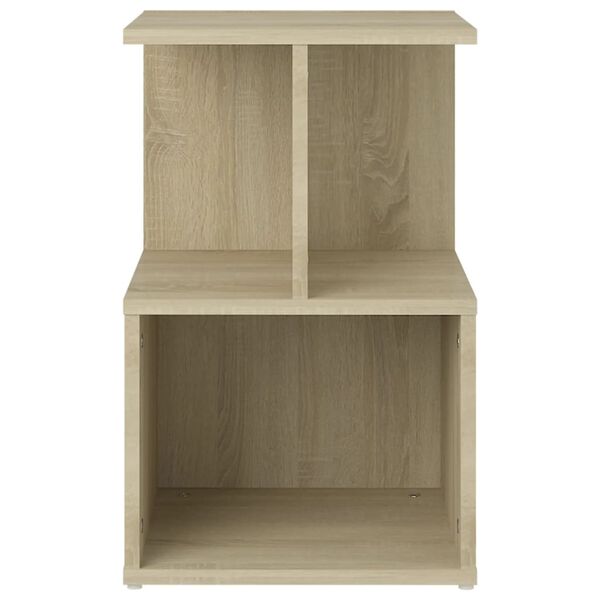 vidaXL Bedside Cabinet Sonoma Oak 35x35x55 cm Engineered Wood