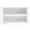 vidaXL Shoe Rack White 75x35x45 cm Engineered Wood