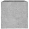 vidaXL Planter Box Concrete Grey 40x40x40 cm Engineered Wood