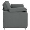 vidaXL Sofa Dark Grey 180 x 77 x 82 cm Fabric