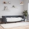 vidaXL Day Bed without Mattress Dark Grey 90x190 cm Velvet