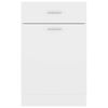 vidaXL Drawer Bottom Cabinet Lyon White 50x46x81.5 cm Engineered Wood