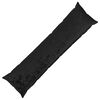 vidaXL Throw Pillow HEERLEN Black 40 x 145 cm Flannel