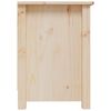 vidaXL TV Cabinet 70x36.5x52 cm Solid Wood Pine